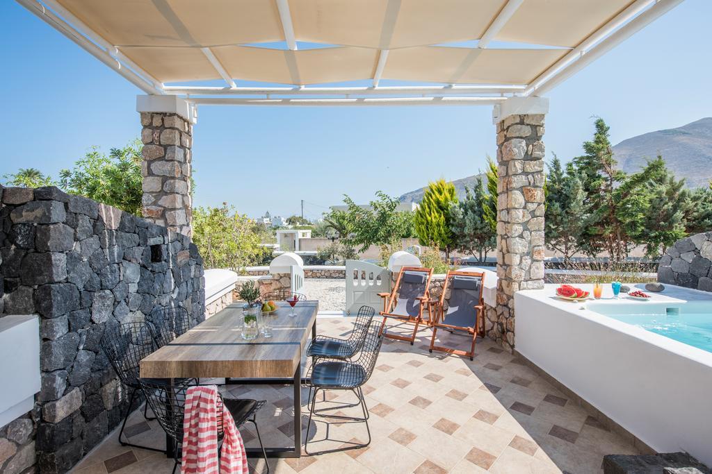 Secret Earth Villas - Santorini Камарі Екстер'єр фото